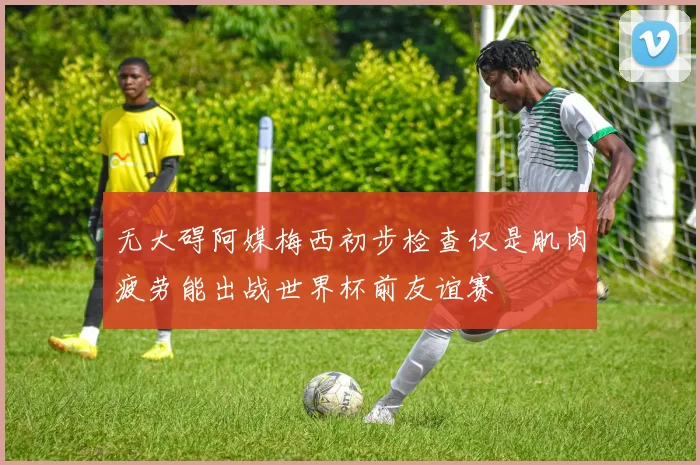 无大碍阿媒梅西初步检查仅是肌肉疲劳能出战世界杯前友谊赛